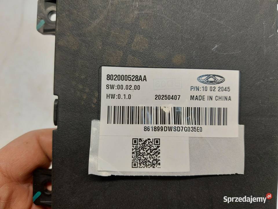 Jaecoo 7 PHEV 2025r moduł sterownik komputer dolnośląskie sprzedam