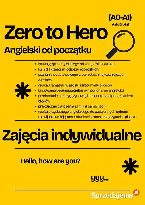 Korepetycje Angielski 5 lat doświadczenia Online Dębica