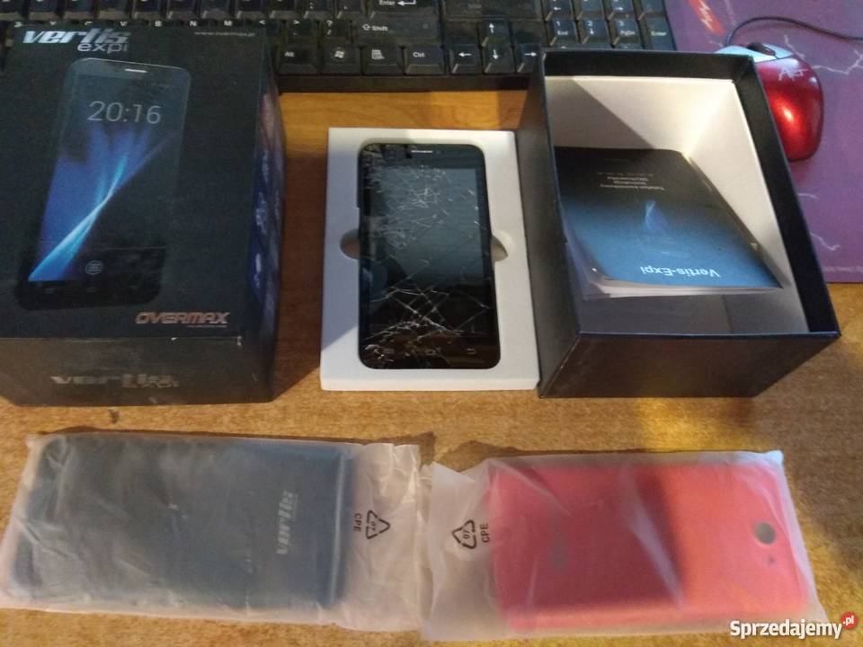 Telefon komórkowy Vertis rozbity wyświetlacz standardowa Kraków