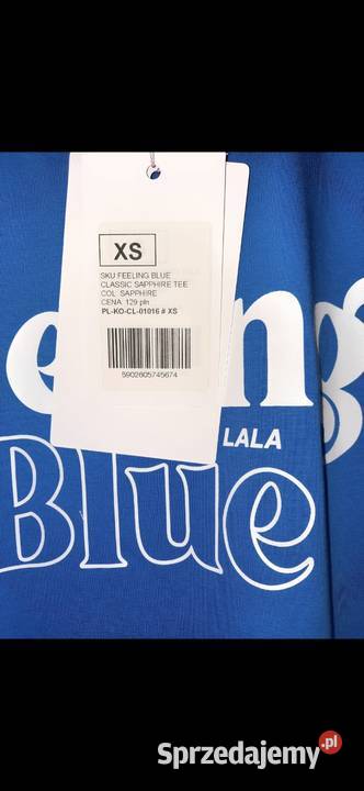 Tshirt Plny Lala Feeling Blue XS mazowieckie