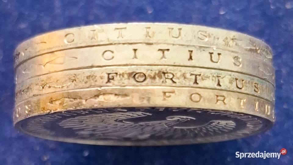 Zestaw Monet Ag 10 DM x 4 zestaw 1 Gliwice