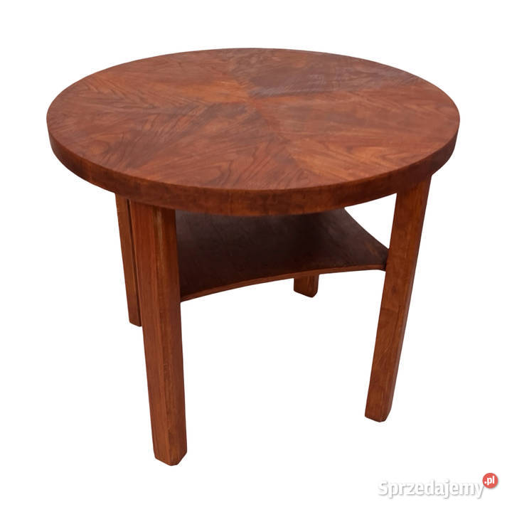 Okrągły stolik kawowy MidCentury Art Deco mazowieckie