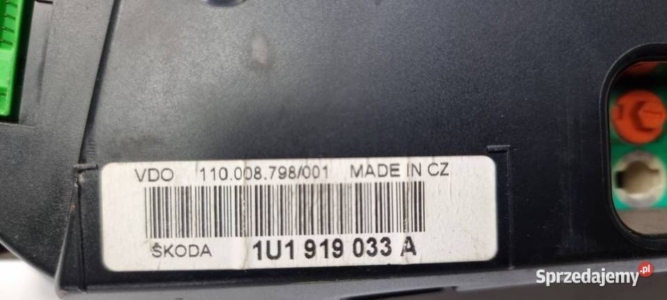 LICZNIK ZEGAR SKODA OCTAVIA I 1U1919033A