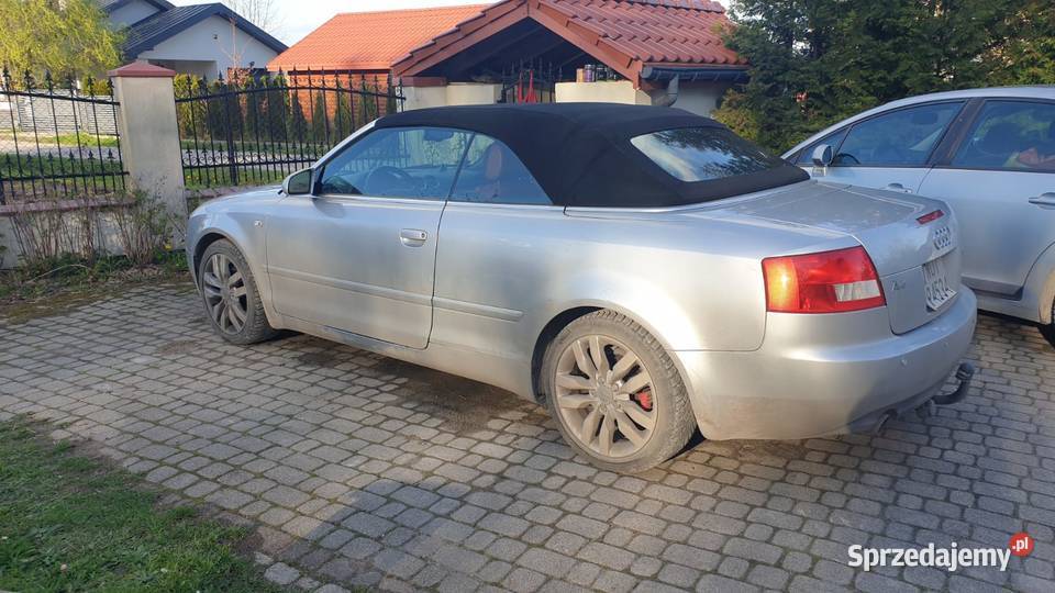 Audi A4 Cabriolet 30 Multitronic automatyczna mazowieckie Otwock sprzedam