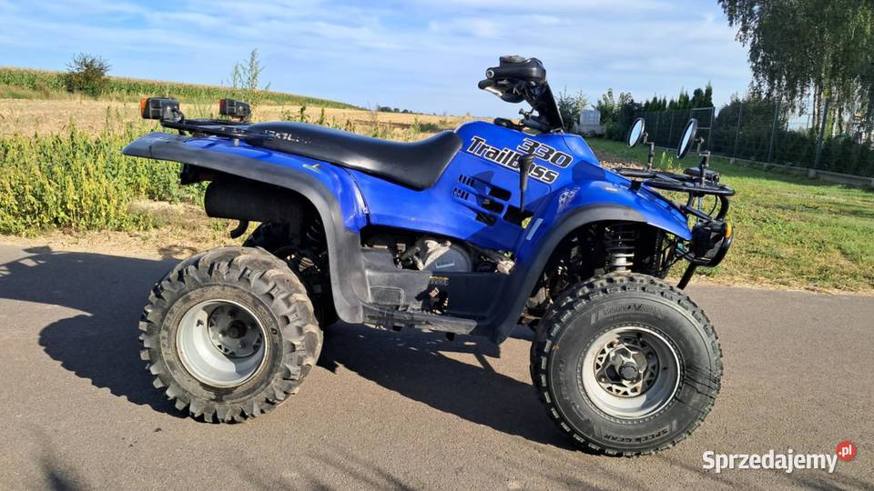 Quad Polaris Trial Boss 330 z homologacją 2004r kujawsko-pomorskie Lubień Kujawski