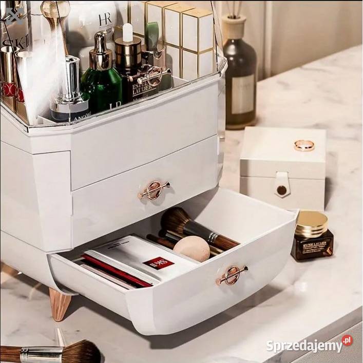 Piękny Kuferek Organizer na Kosmetyki Akcesoria Częstochowa