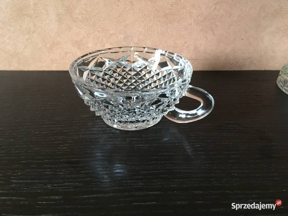 Szkło PRL filiżanki Hortensja Ząbkowice