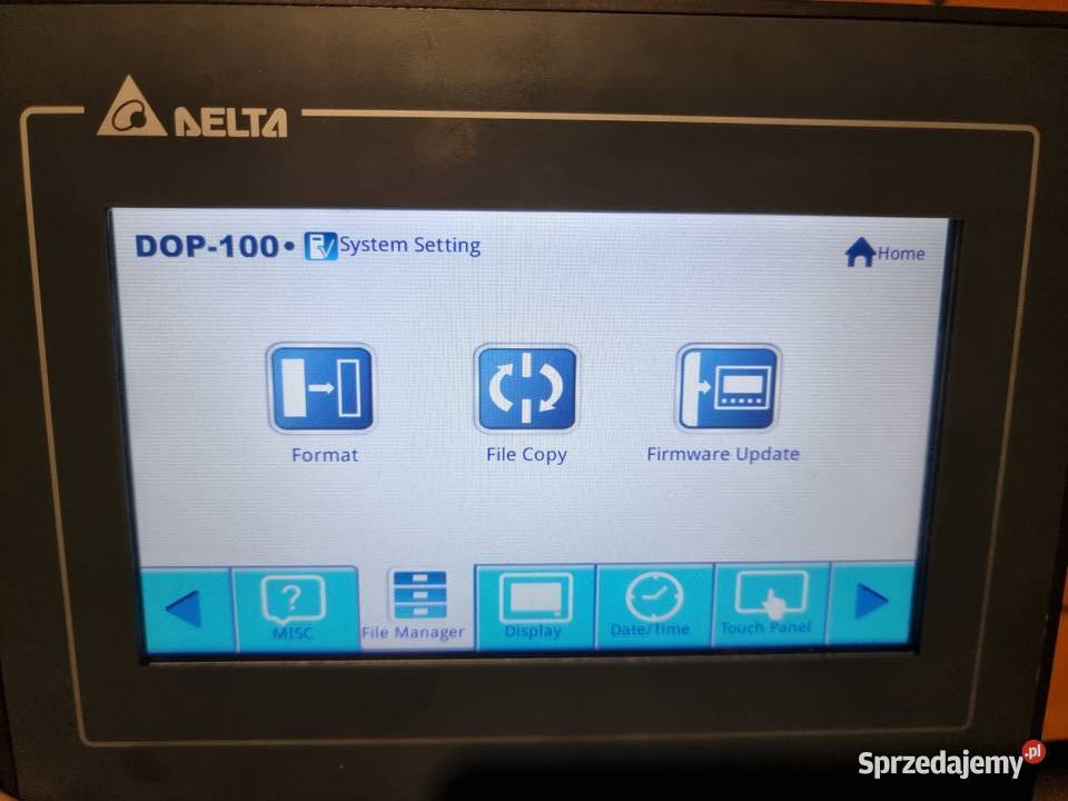 Panel operatorski Delta DOP 107 CV 7 HMI stan