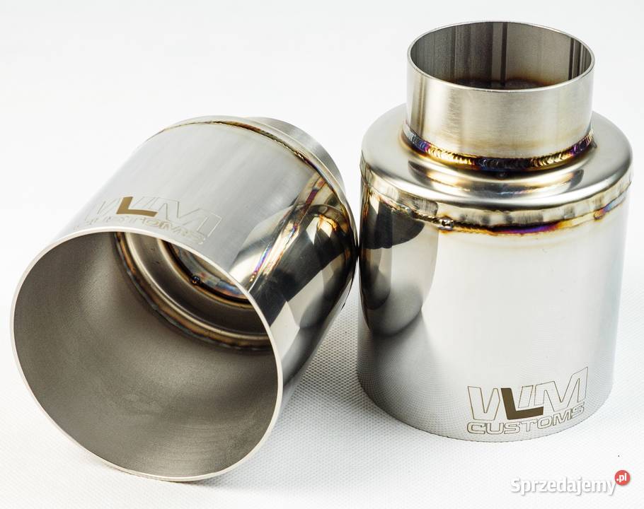 Końcówka wydechu tłumika 114mm Poler stal Rok produkcji 2023 Układ wydechowy Hecznarowice sprzedam