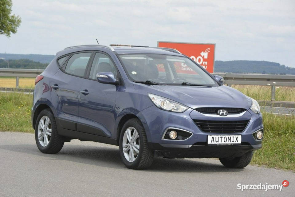Hyundai ix35 17CRDI gwarancja przebiegu serwisie fioletowy Sędziszów Małopolski sprzedam