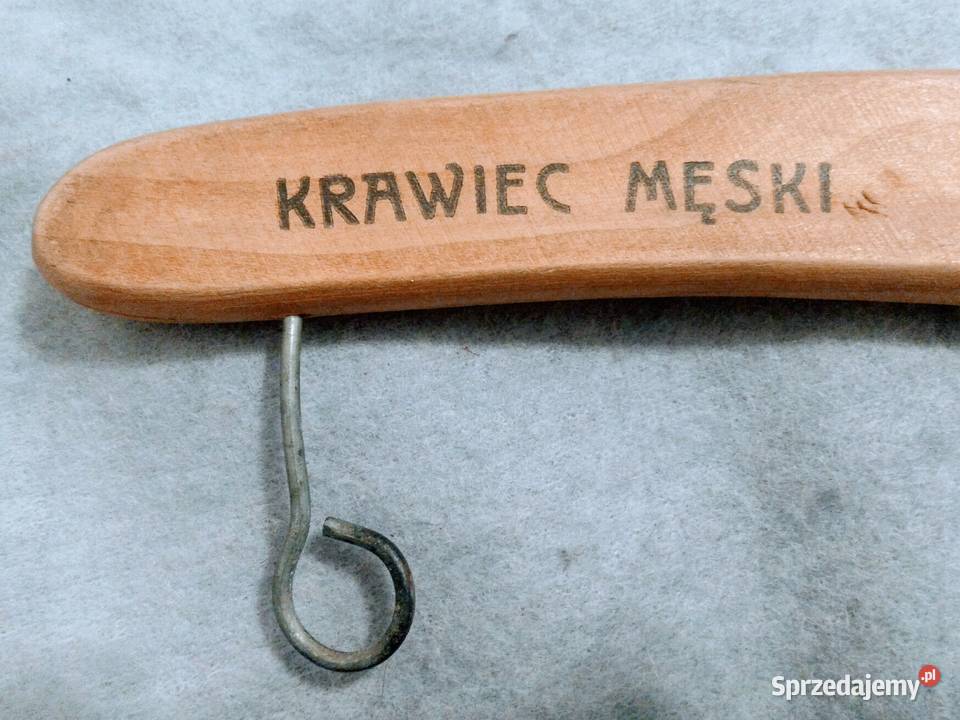 Stary Przedwojenny wieszak drewniany Warszawa mazowieckie
