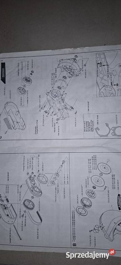 Oryginalna instrukcja serwisowa i katalog części wielkopolskie Piła