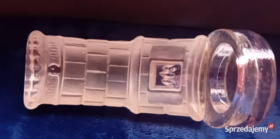 Kryształowy świecznik Tealight w formie pieca Koźminek sprzedam