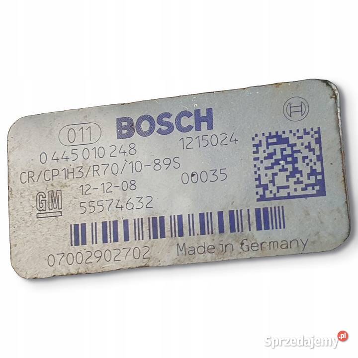 POMPA WTRYSKOWA Opel Zafira C Astra J Insignia osobowe sprzedam
