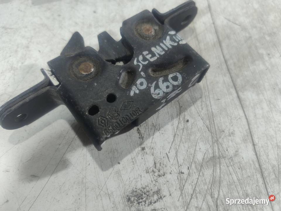 ZAMEK RYGIEL MASKI RENAULT SCENIC III 656010010R osobowe wielkopolskie