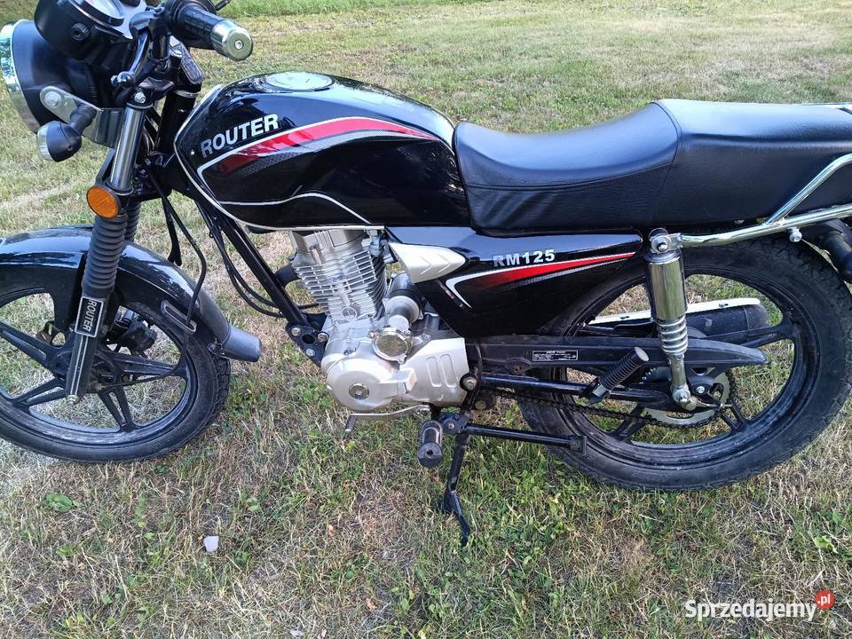 Motocykl ROMET Router RM 125 łańcuch lubelskie Chełm