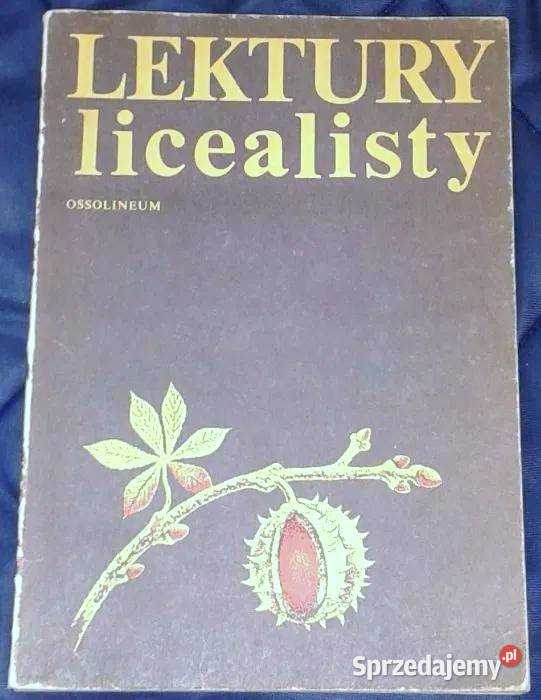 Lektury licealisty Szkice pod red W Pykosz L Pozostałe lubelskie