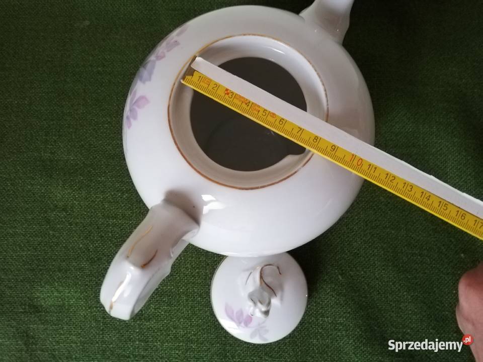 Pękaty dzbanek porcelana Meissen Miśnia małopolskie Gorlice