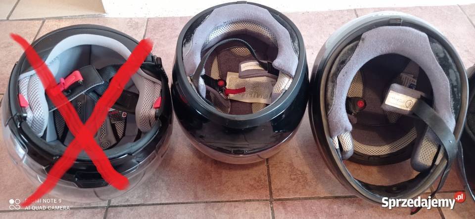 Kaski motocyklowe 4 saszetka wałek Prochowice
