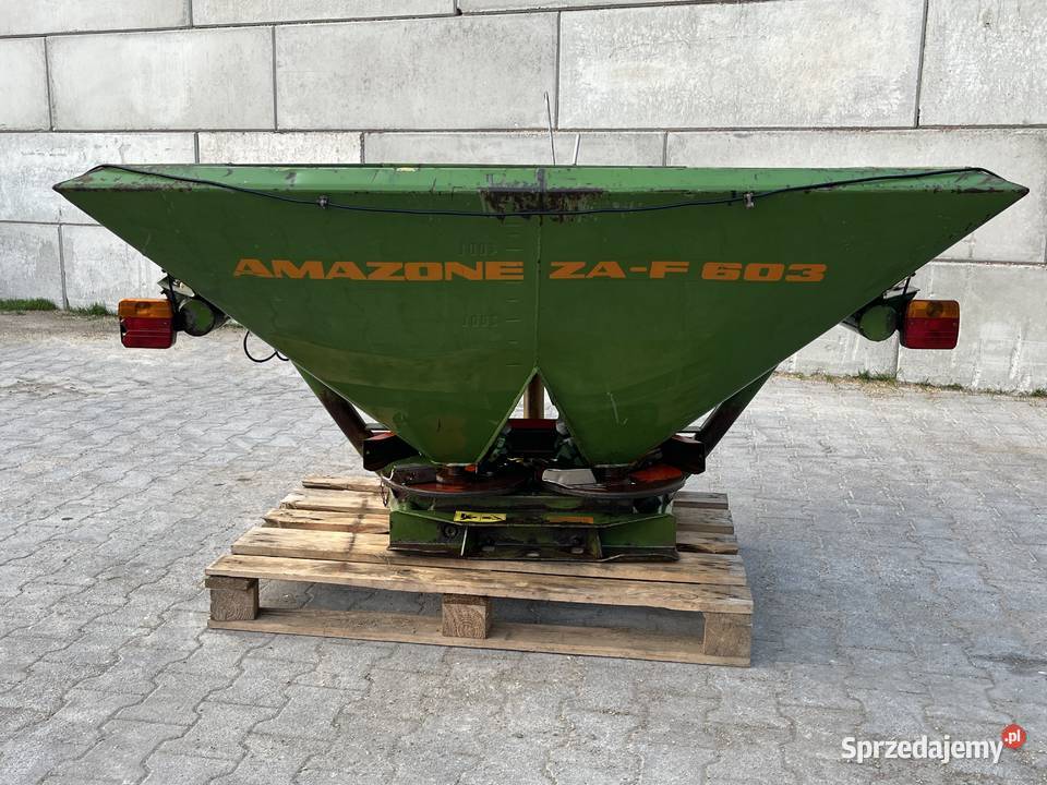Rozsiewacze Nawozu Amazone F402 F603 ZAF 803 nieuszkodzony Rozsiewacze nawozów