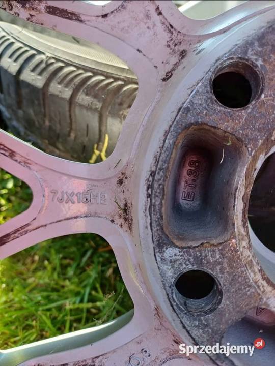 Alufelgi 15 Rozstaw srub 5x120 Pilzno sprzedam