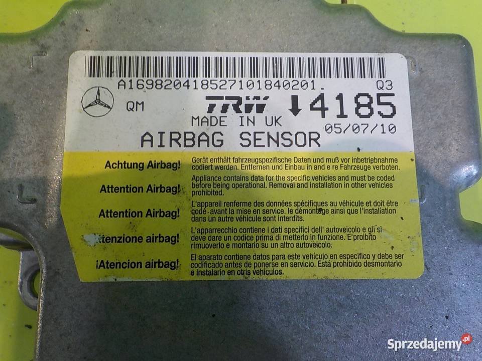 MERCEDES B W245 20 CDI LIFT 10r 5D modul sensor Wyposażenie elektryczne mazowieckie Suków