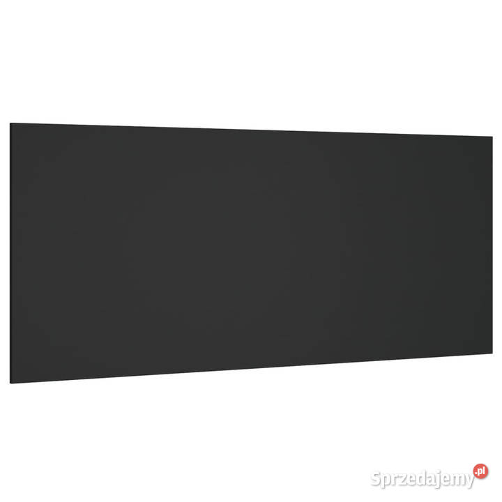 Wezgłowie łóżka czarne 200x15x80 materiał Warszawa