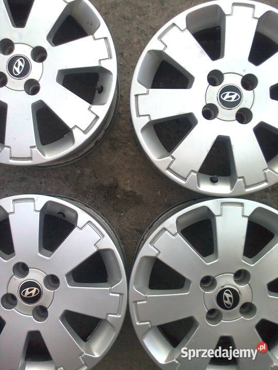 felgi aluminiowe 15 Hyundai i10 i20 Kia Rio Jarosław
