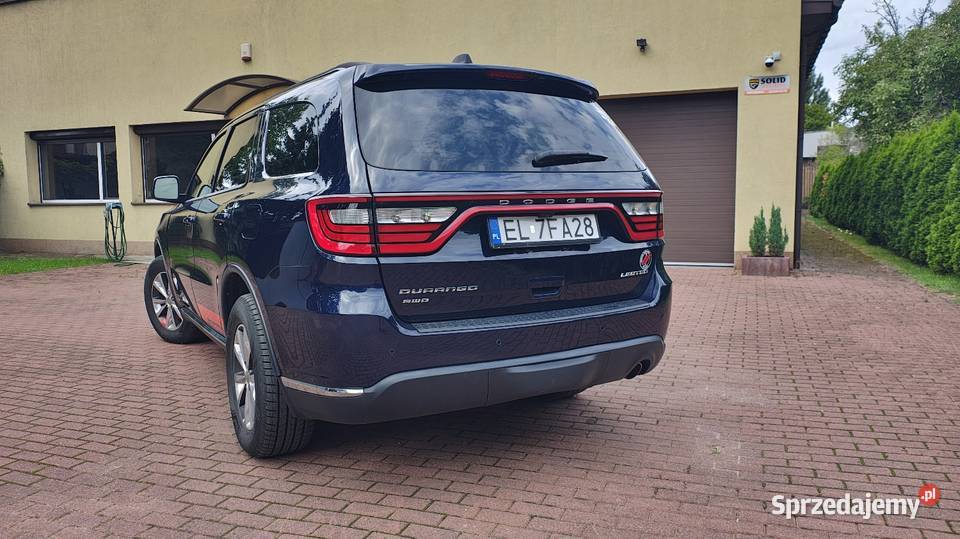 Dodge Durango 36 Limited 2016 Aleksandrów Łódzki sprzedam