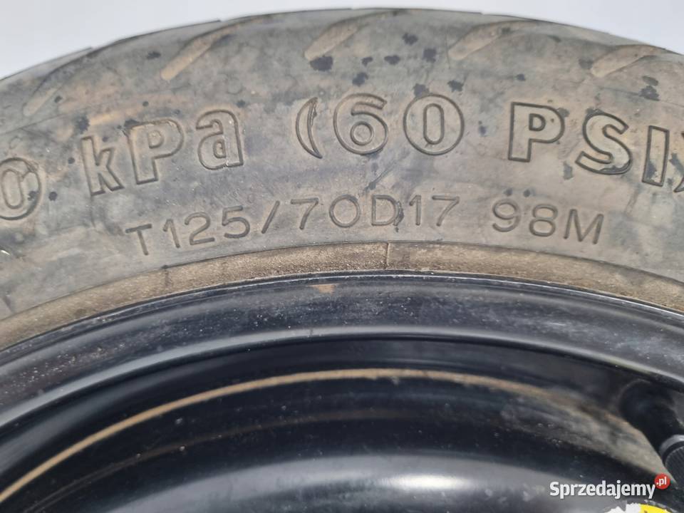 KOŁO DOJAZDOWE Avensis T25 12570 R17 D17 2170600 Chełm sprzedam