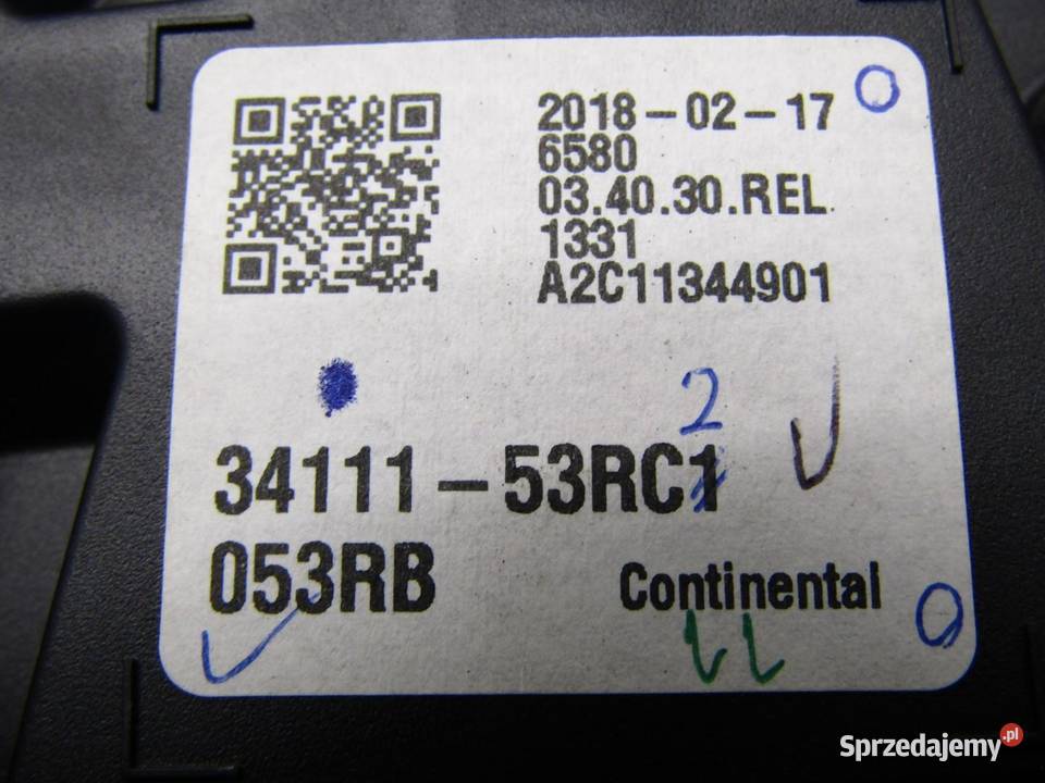 LICZNIK ZEGARY 10 BOOSTERJET SUZUKI SWIFT VI MK8 Liczniki i zegary