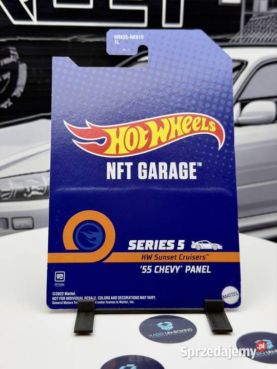 Hot Wheels NFT 55 Chevy Panel BOX 24