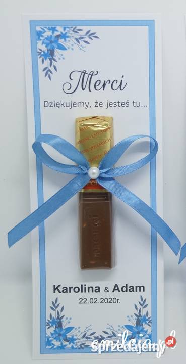 Podziękowanie Merci gości PODZIĘKOWANIA z okazji Zielona Góra