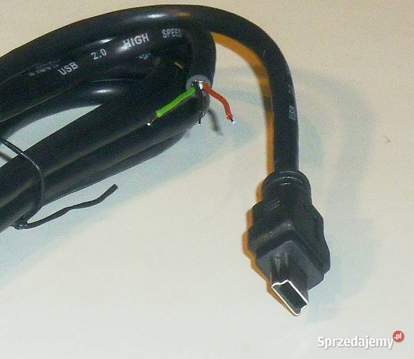 Kabel przewód MINI USB 3 żyły Gliwice