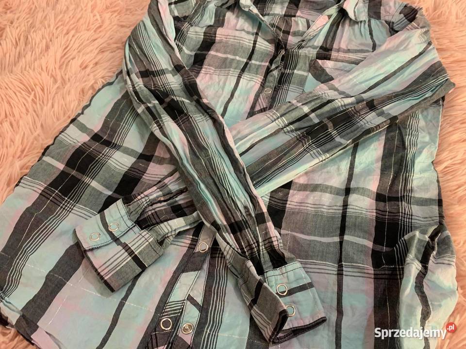 Koszula w kratę kratkę HM HIT H&M Jasło