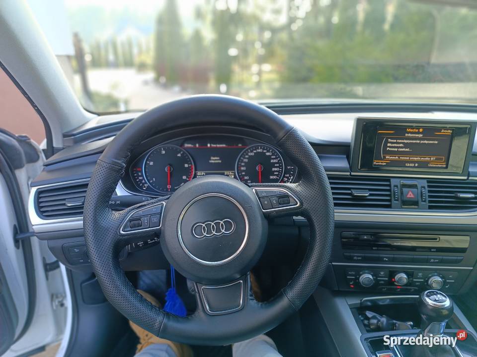 Sprzedam Audi A6 C7 20TDi 177 w białym kolorze A6 Wielgolas sprzedam