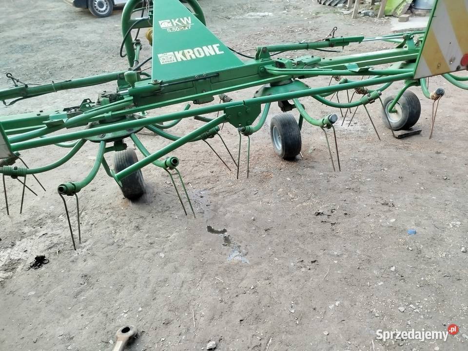 Przetrząsaraka do siana Krone 55m Lwówek Śląski