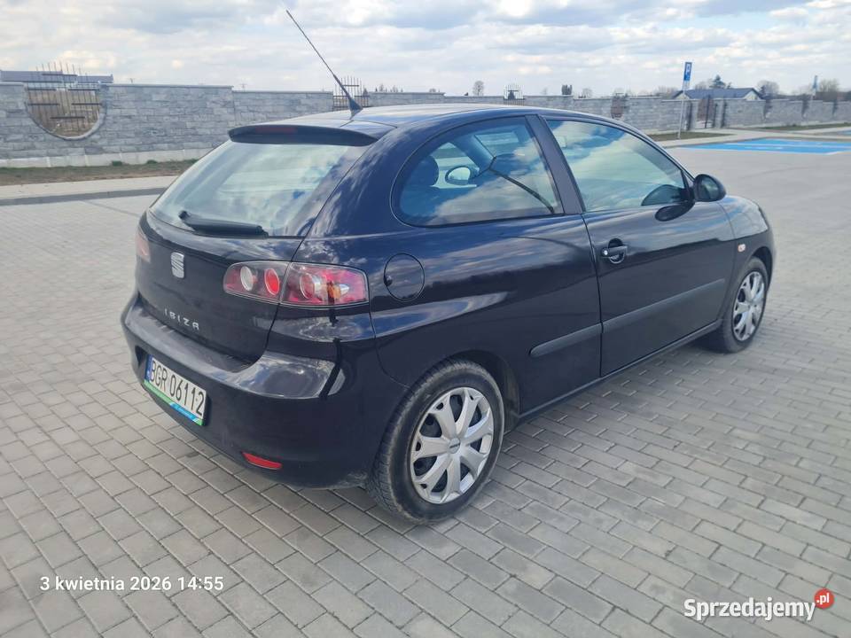 SEAT IBIZA super stan 2008r podlaskie Grajewo sprzedam