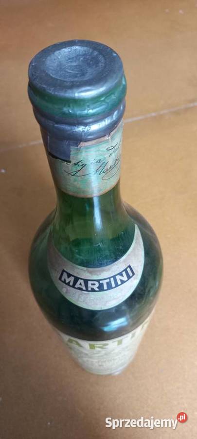MARTINI Butelka reklamowa z PRL UNIKAT wielkopolskie Kościan sprzedam