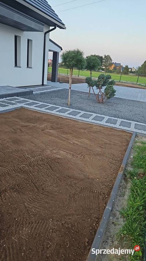 Glebogryzarka separacyjna zakładanie trawników Żukowo