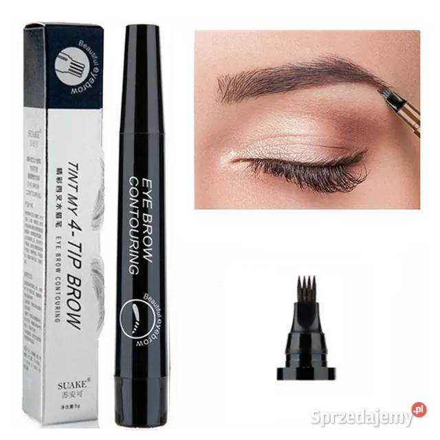Czteropunktowa kredka do brwi Marker Wodoodporna Makijaż
