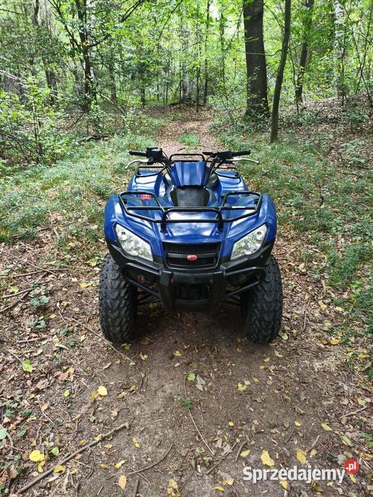 Kymco Mxu 400 z homologacją Iskrzynia