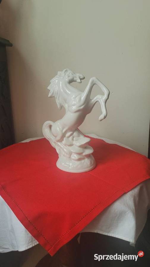 Konie porcelana PRL