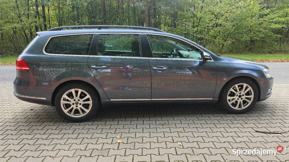 Vw Passat B7 20 Tdi 177 2014 DSG HighLine elektryczne lusterka śląskie Częstochowa