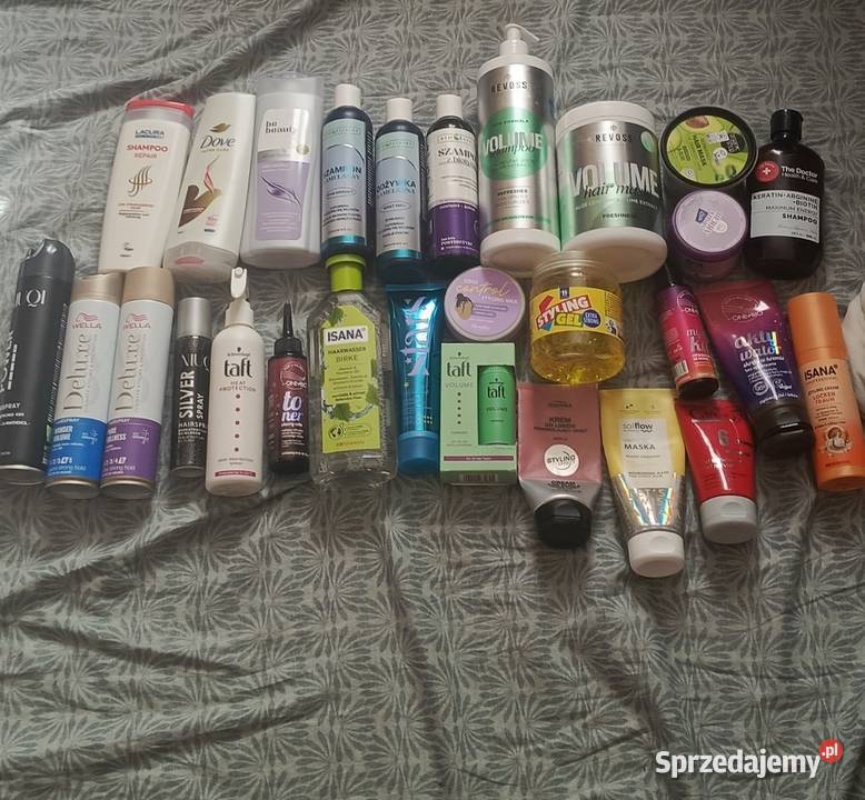 Duży zestaw kosmetyków do pielęgnacjistylizacji Kosmetyki i perfumy Oleśnica sprzedam