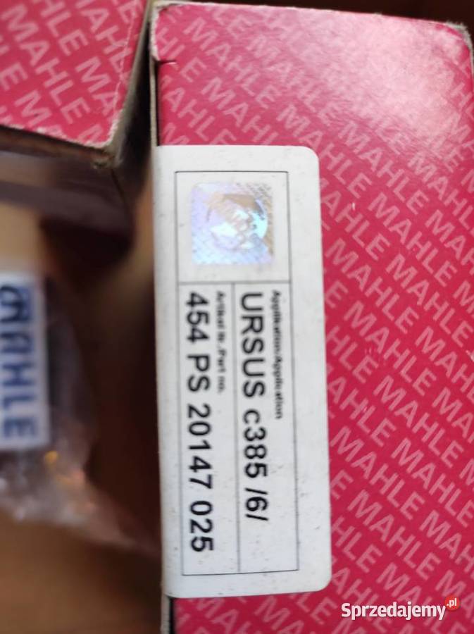 Pierścionki wału korbowego silnika nowe Ursus Warszawa