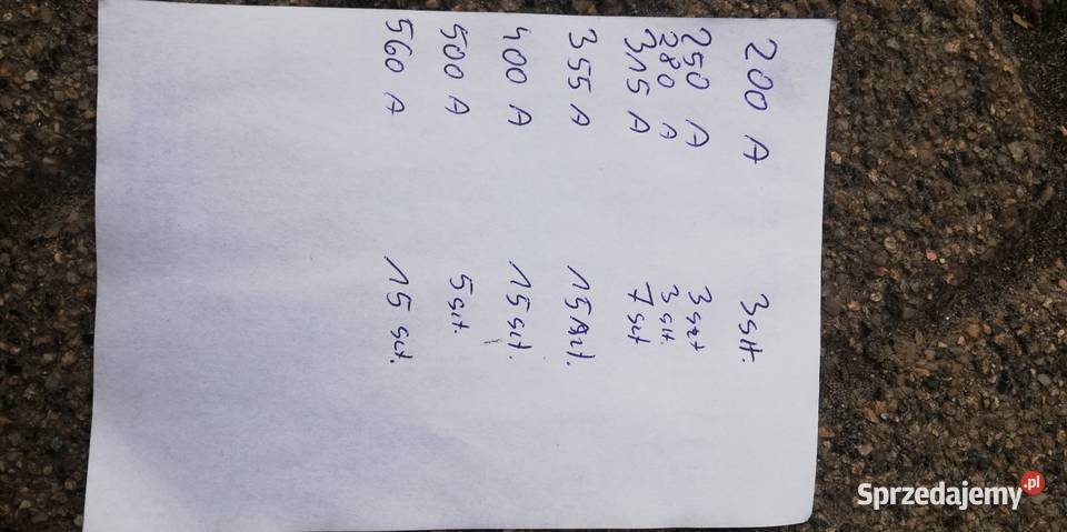 Bezpiecznik wkładka mocy Ostrów Wielkopolski