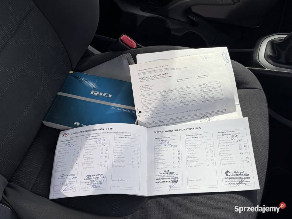Kia Rio 125 Benzyna Alufelgi Klima Mrozi Serwis 4/5 Starogard Gdański