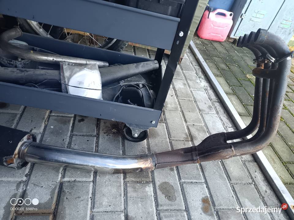 Kolektor z tłumikiem zxr 400 Nysa