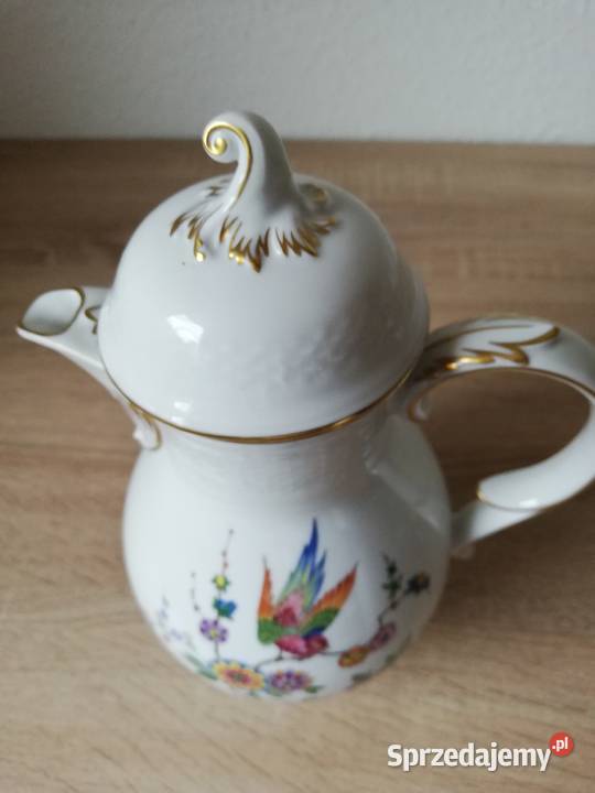 Dzbanek porcelanowy rajski ptak Porcelana i szkło Gorlice sprzedam